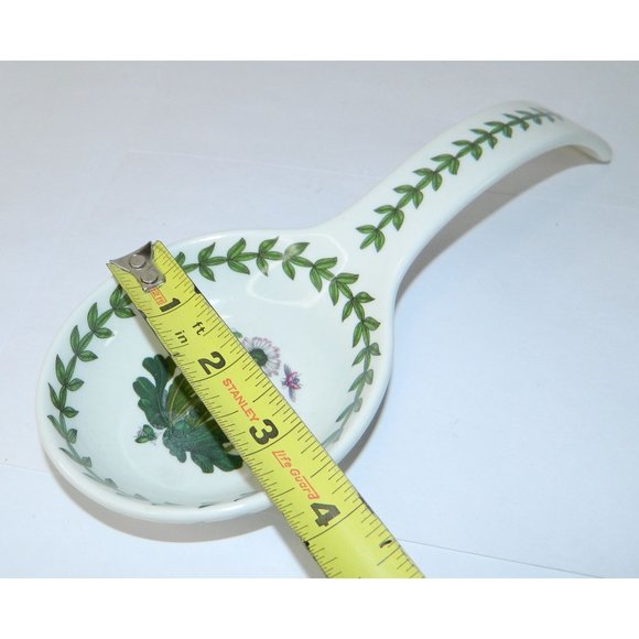 Portmeirion Botanic Garden 8.75" Spoon Rest, Fine Porcelain Great For Gifting - Picture 4 of 7